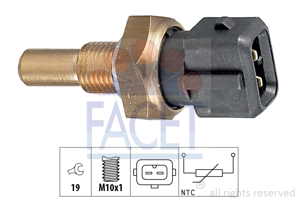 Senzor,temperatura ulei 7.3255 FACET