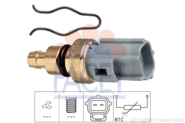 Senzor,temperatura lichid de racire 7.3302 FACET