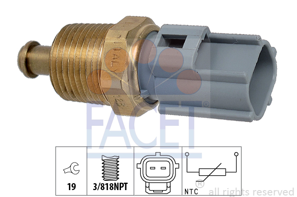 Senzor,temperatura ulei 7.3363 FACET