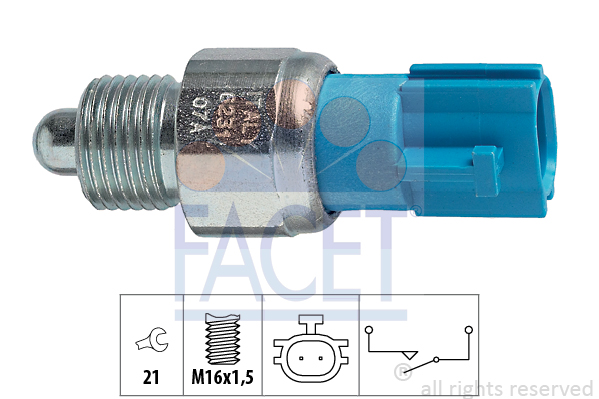 Comutator, lampa marsalier 7.6231 FACET