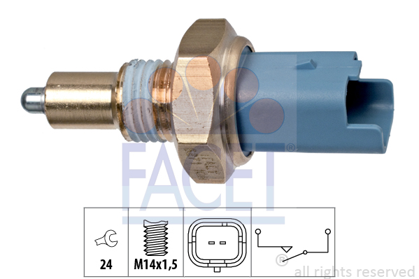 Comutator, lampa marsalier 7.6271 FACET