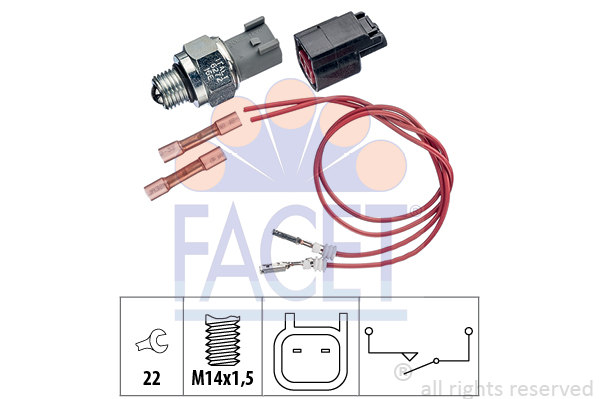 Comutator, lampa marsalier 7.6274K FACET