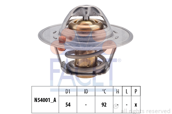 Termostat,lichid racire 7.8204S FACET