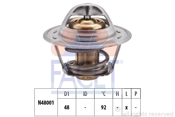 Termostat,lichid racire 7.8207S FACET