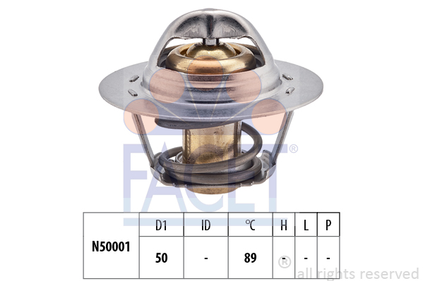 Termostat,lichid racire 7.8322S FACET