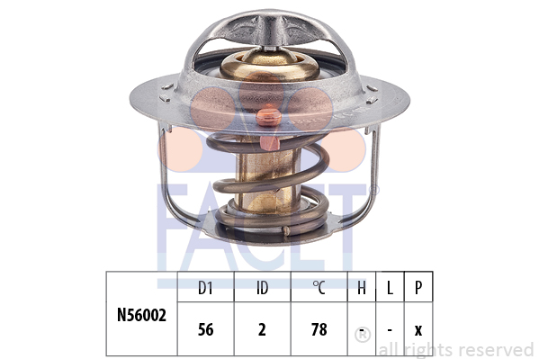 Termostat,lichid racire 7.8397S FACET