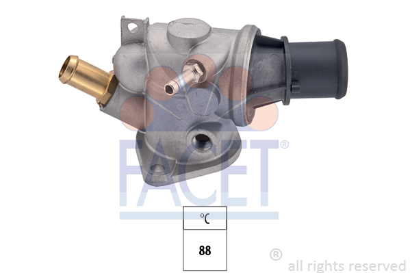 Termostat,lichid racire 7.8411 FACET