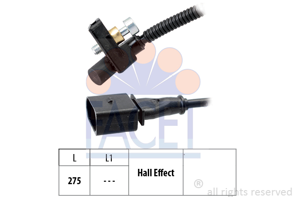 Senzor impulsuri, arbore cotit 9.0448 FACET