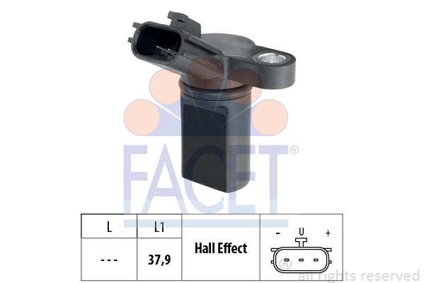 Senzor impulsuri, arbore cotit 9.0453 FACET