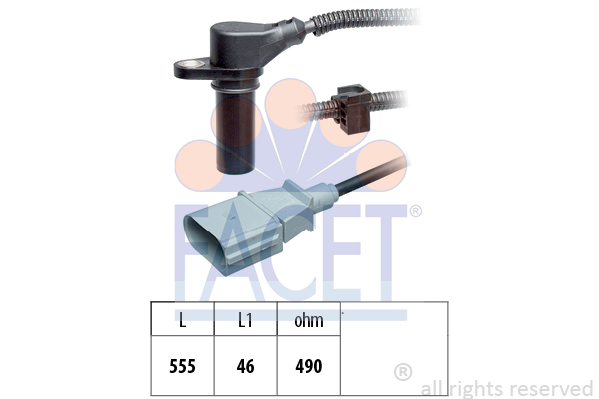 Senzor impulsuri, arbore cotit 9.0505 FACET