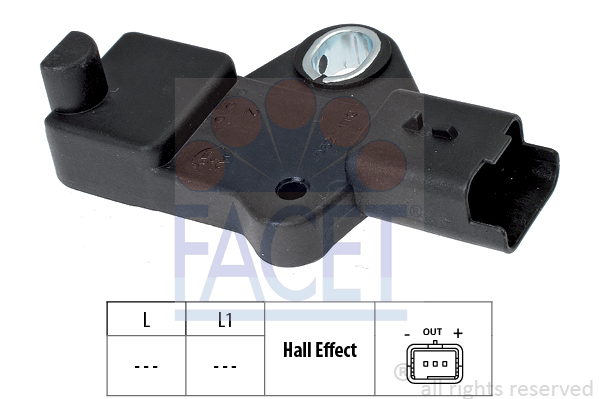 Senzor impulsuri, arbore cotit 9.0524 FACET