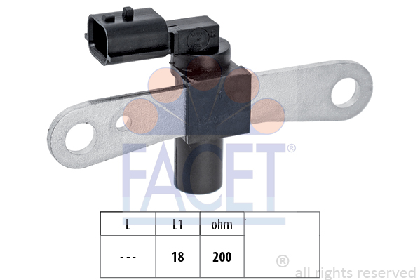 Senzor impulsuri, arbore cotit 9.0659 FACET