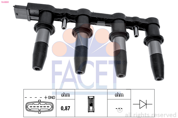 Bobina de inductie 9.6350 FACET