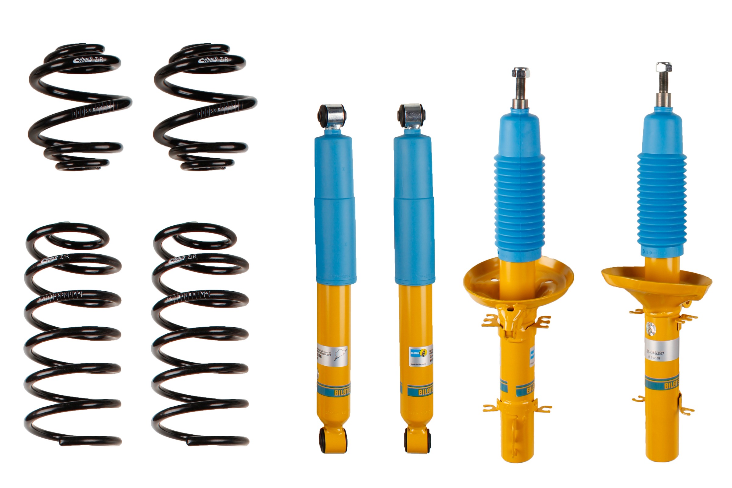 Set suspensie, arcuri elicoidale / amortizoare 46-180193 BILSTEIN