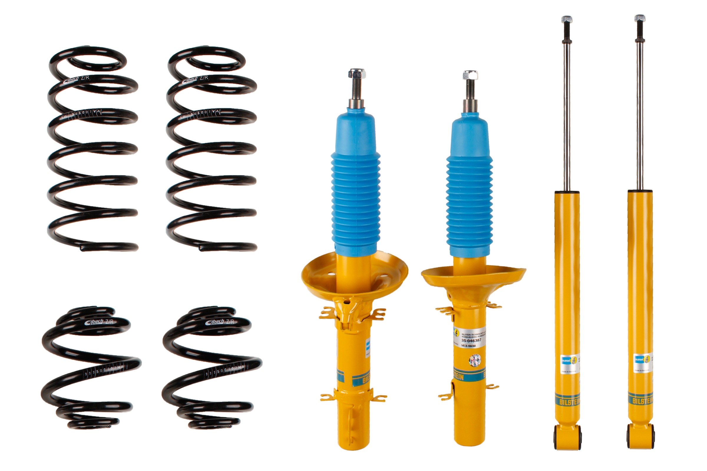 Set suspensie, arcuri elicoidale / amortizoare 46-180209 BILSTEIN