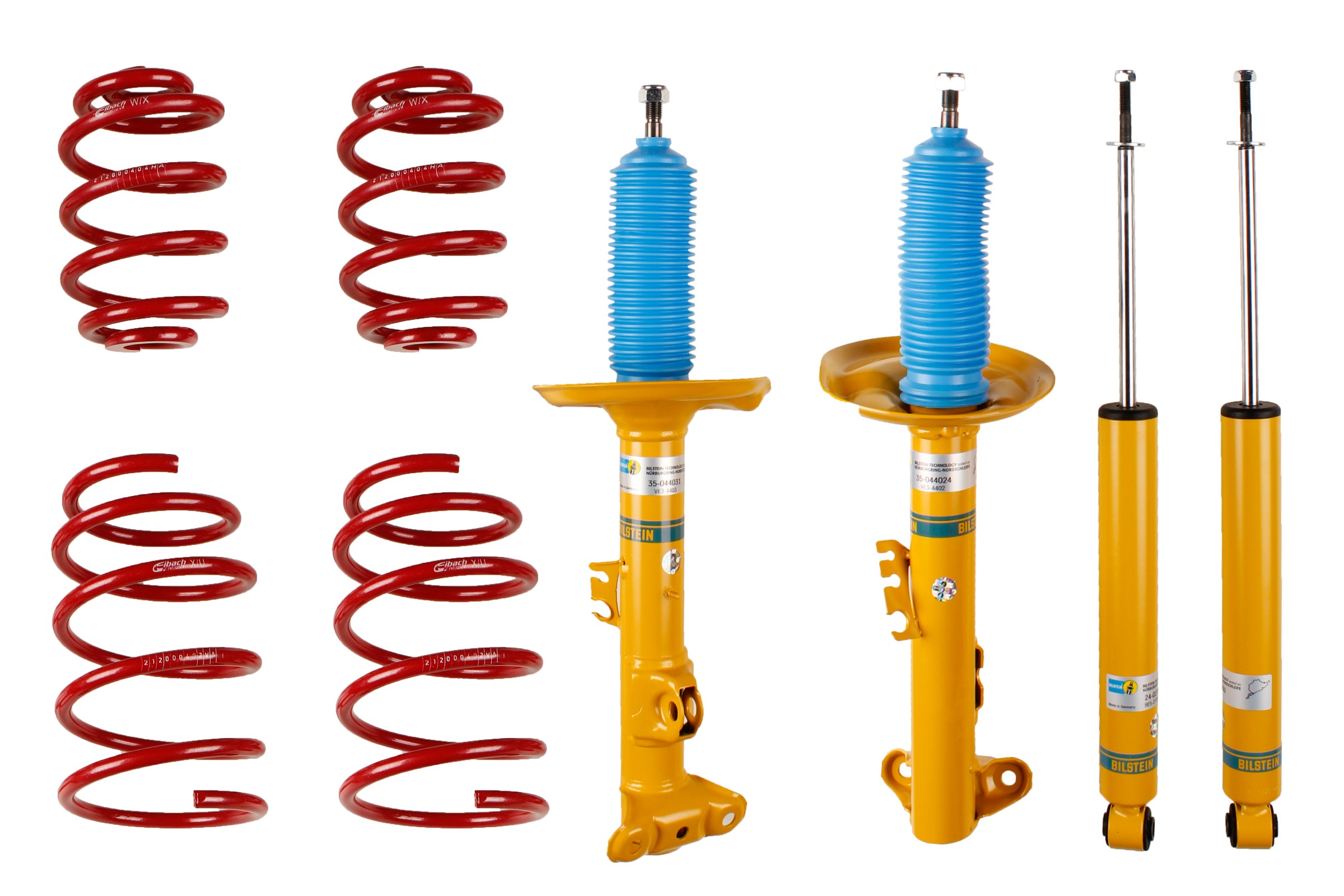 Set suspensie, arcuri elicoidale / amortizoare 46-181046 BILSTEIN
