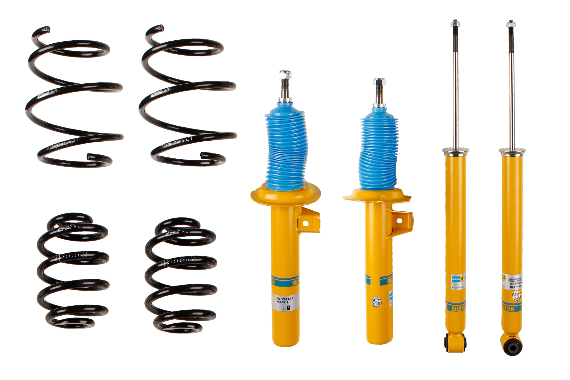 Set suspensie, arcuri elicoidale / amortizoare 46-181237 BILSTEIN