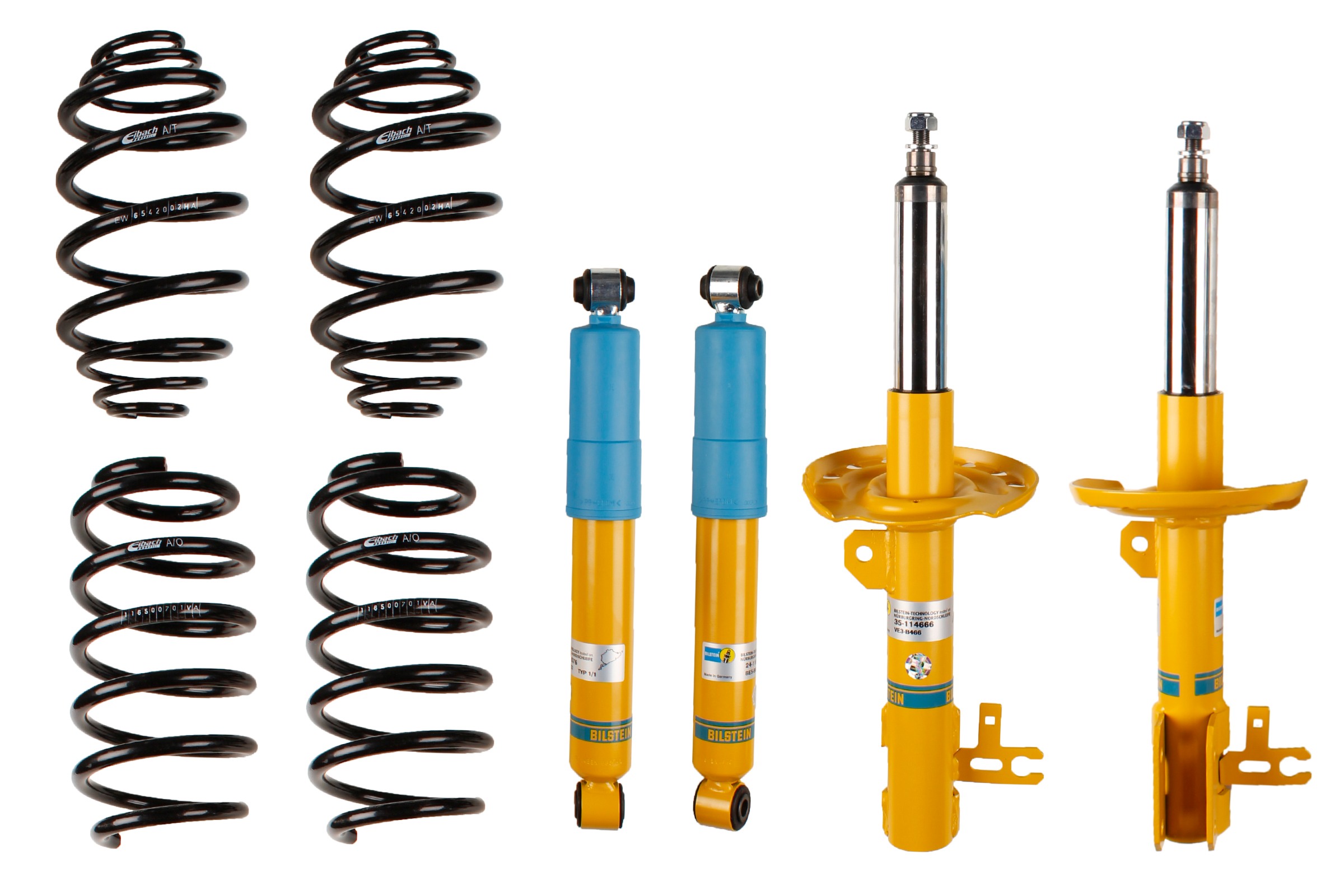 Set suspensie, arcuri elicoidale / amortizoare 46-182159 BILSTEIN