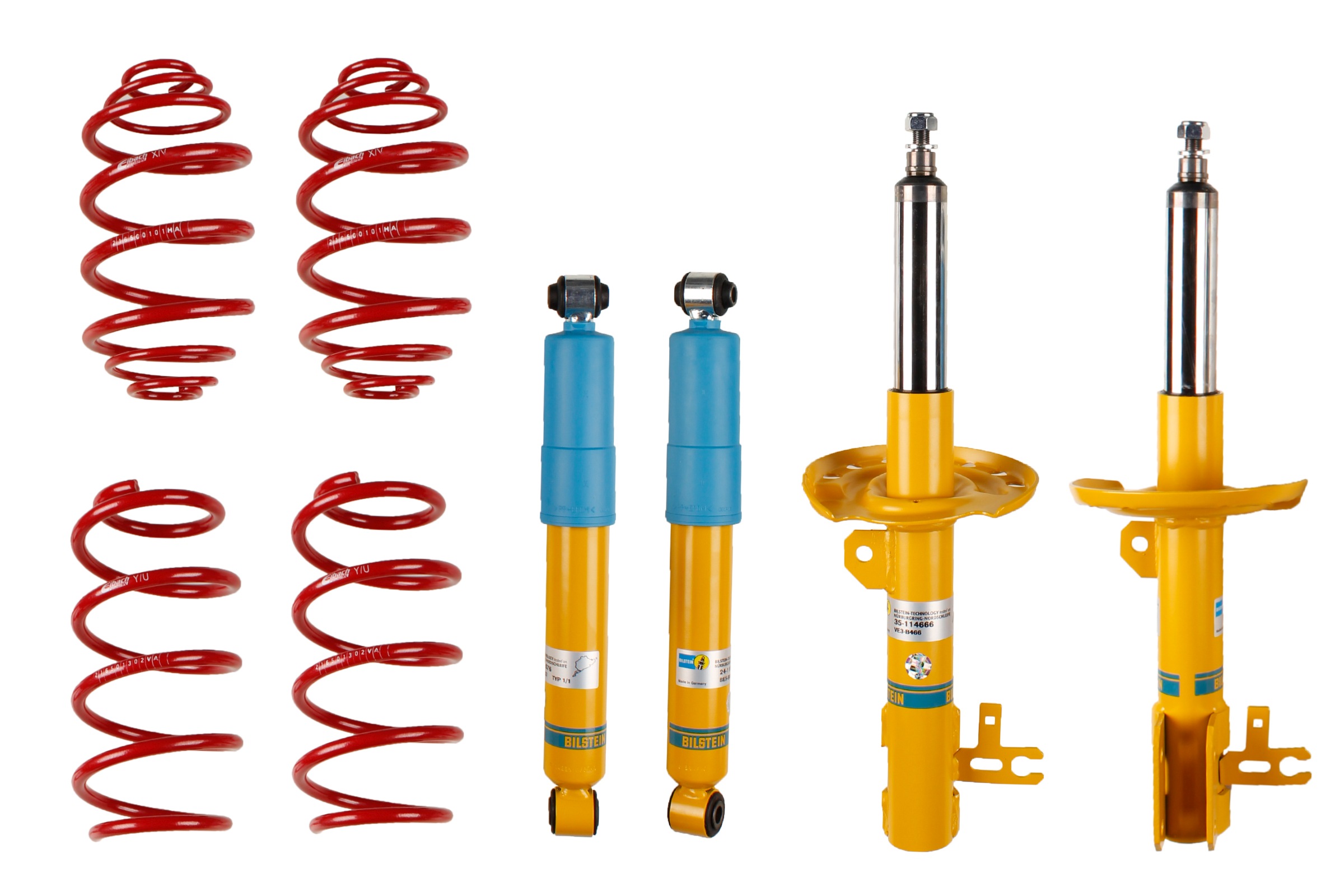 Set suspensie, arcuri elicoidale / amortizoare 46-182173 BILSTEIN