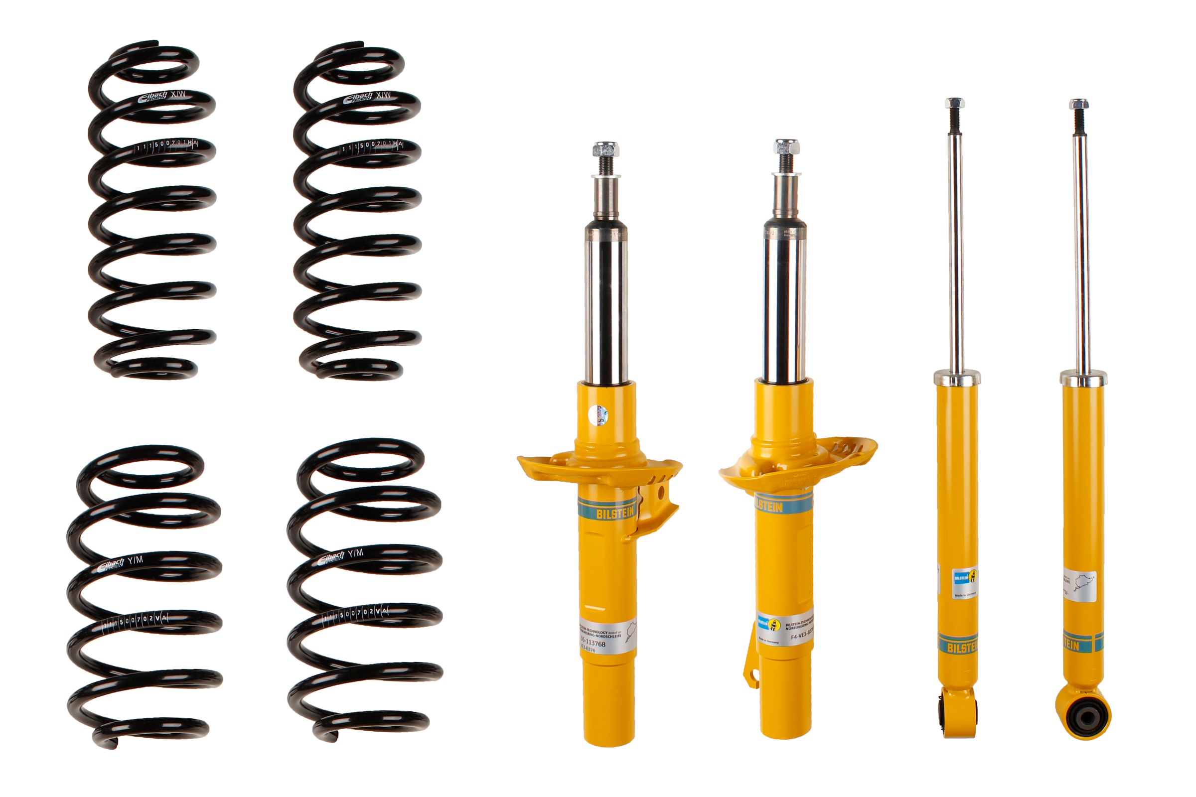 Set suspensie, arcuri elicoidale / amortizoare 46-183095 BILSTEIN