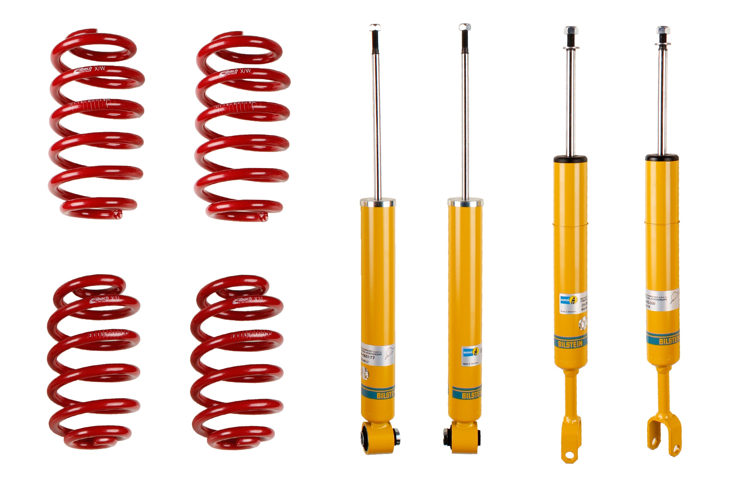 Set suspensie, arcuri elicoidale / amortizoare 46-183378 BILSTEIN