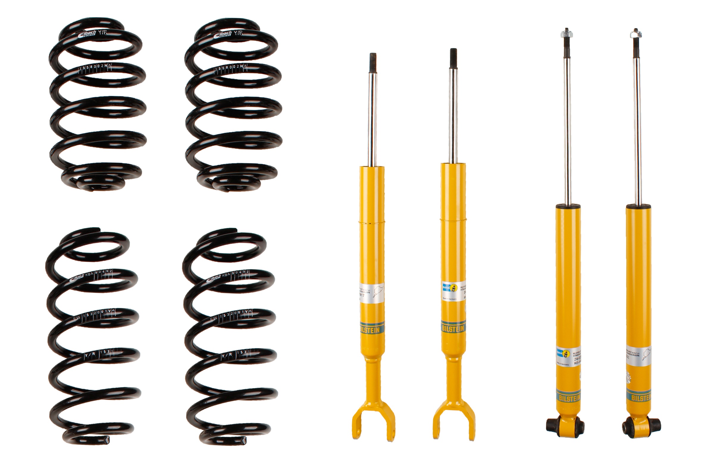 Set suspensie, arcuri elicoidale / amortizoare 46-183965 BILSTEIN