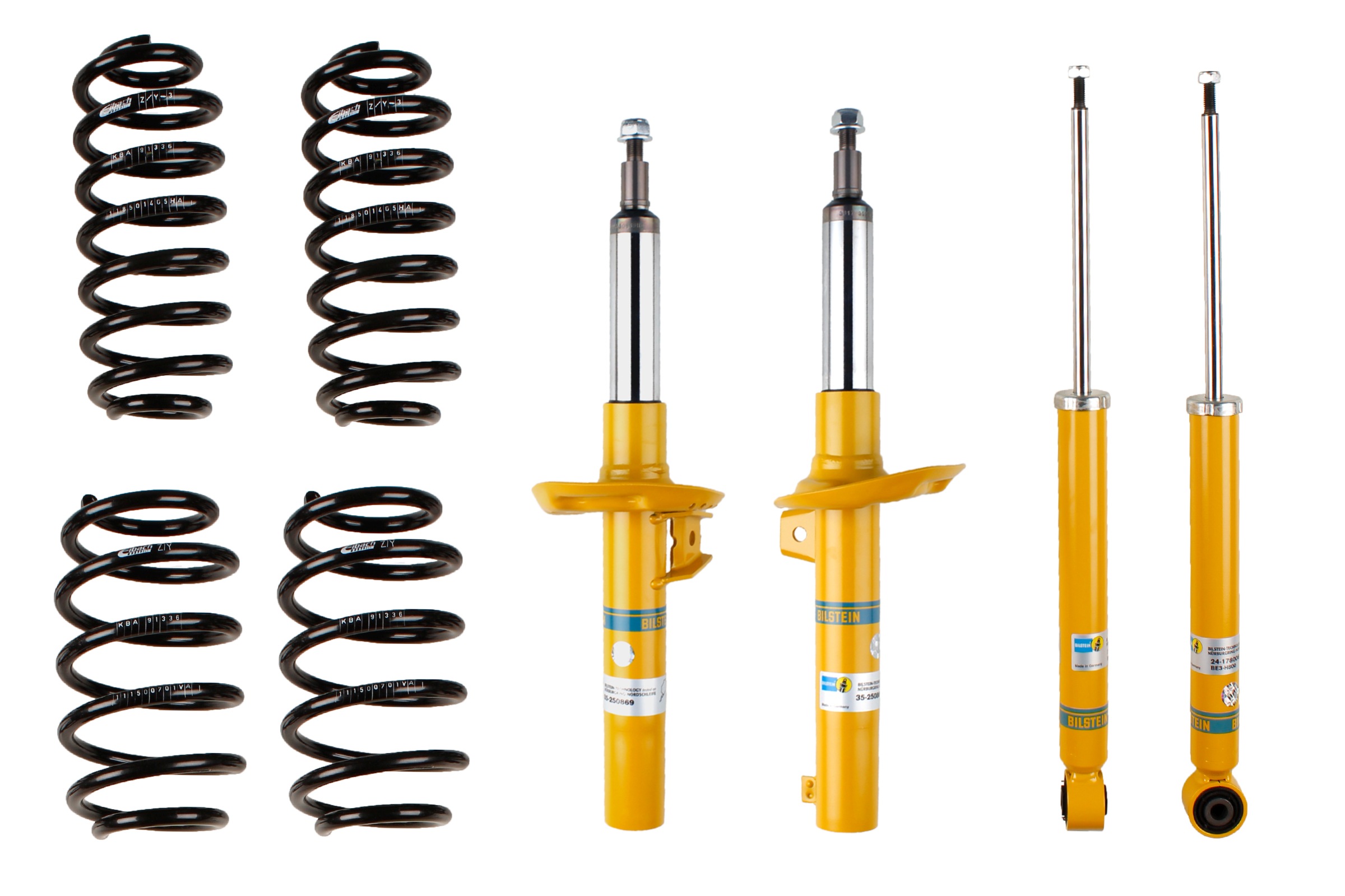Set suspensie, arcuri elicoidale / amortizoare 46-184320 BILSTEIN