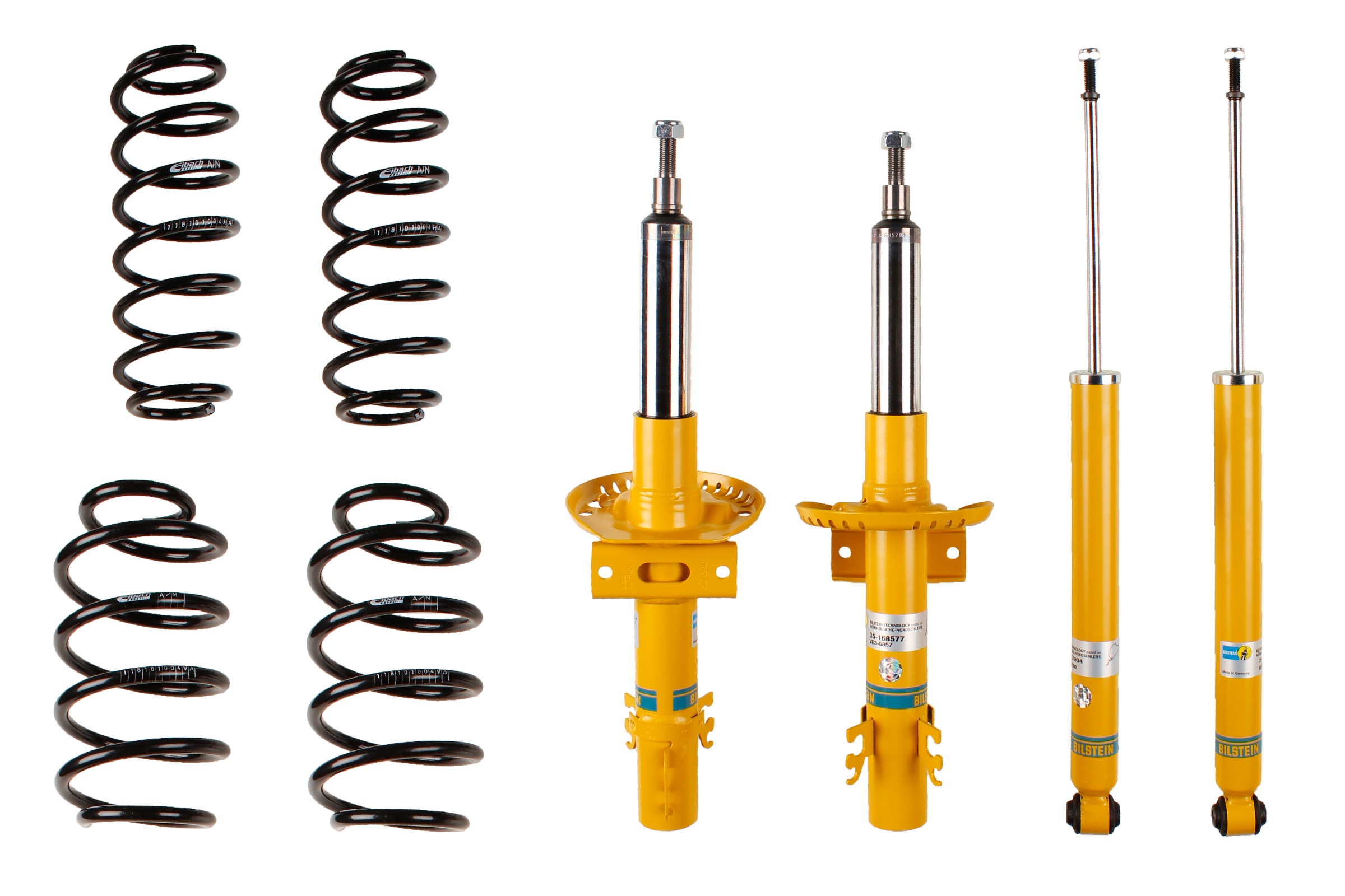 Set suspensie, arcuri elicoidale / amortizoare 46-184450 BILSTEIN