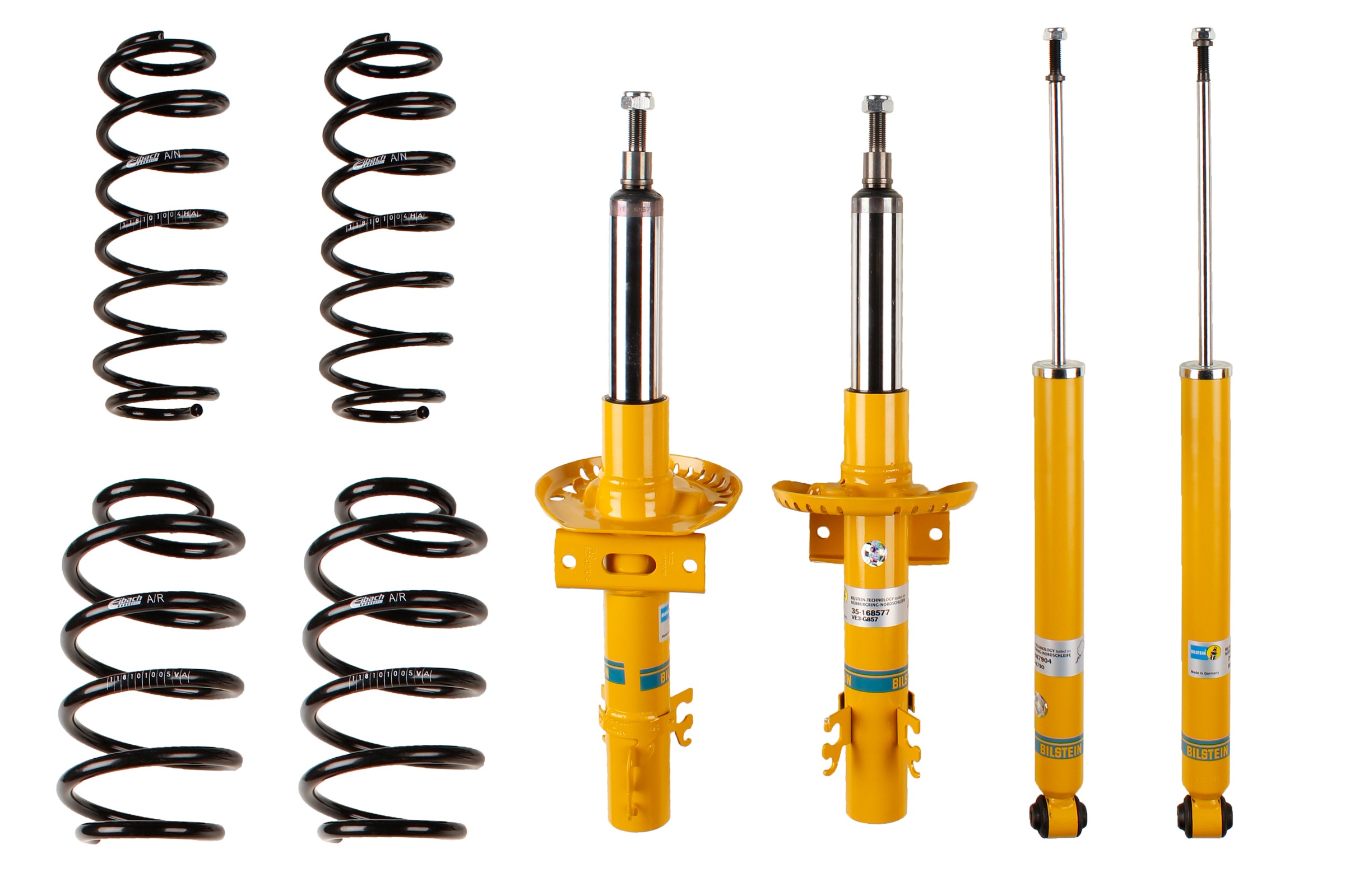 Set suspensie, arcuri elicoidale / amortizoare 46-184467 BILSTEIN