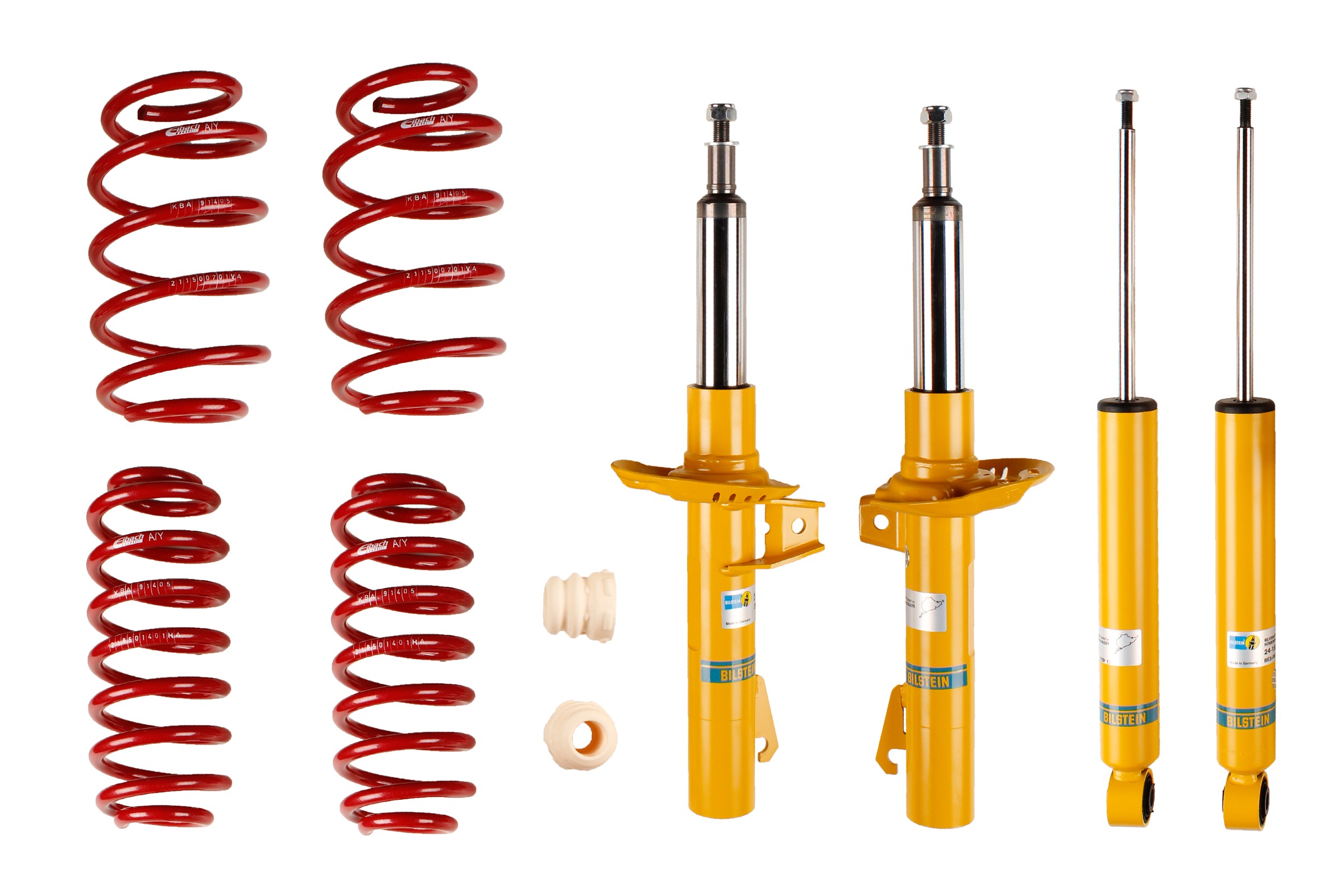 Set suspensie, arcuri elicoidale / amortizoare 46-188076 BILSTEIN