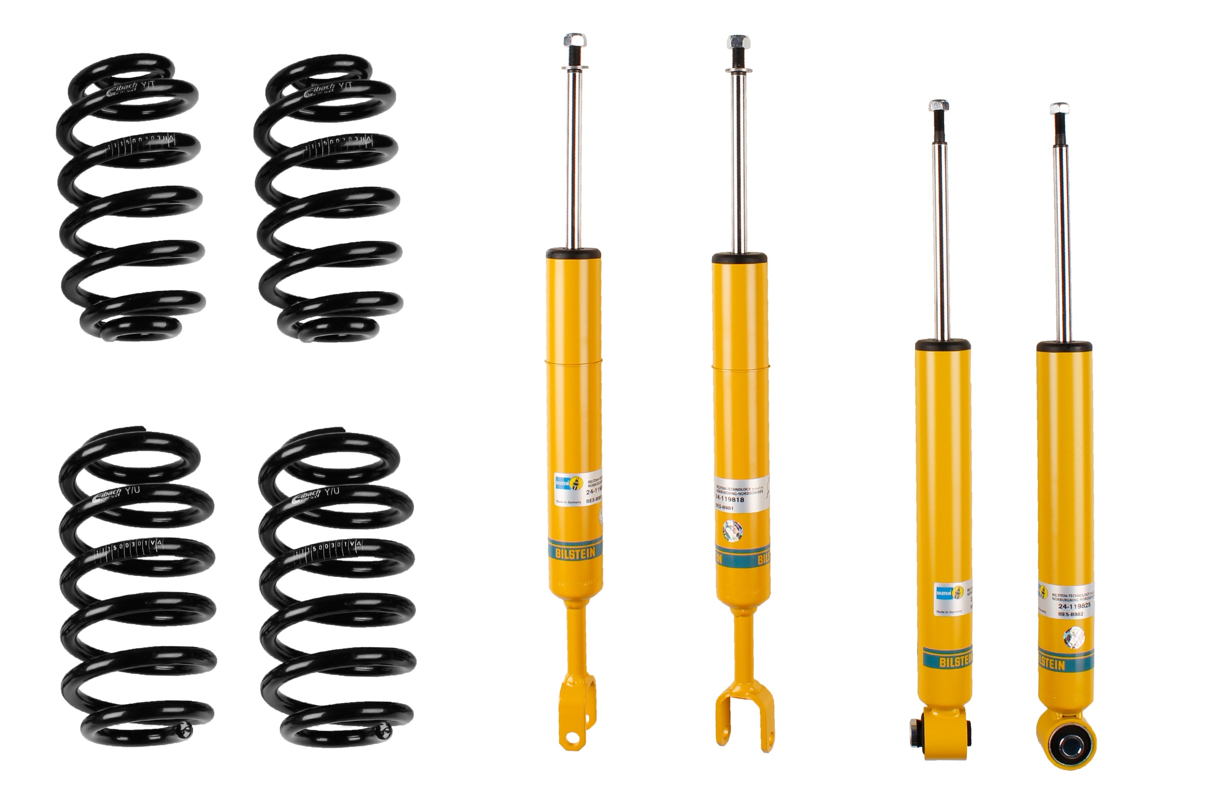 Set suspensie, arcuri elicoidale / amortizoare 46-188526 BILSTEIN