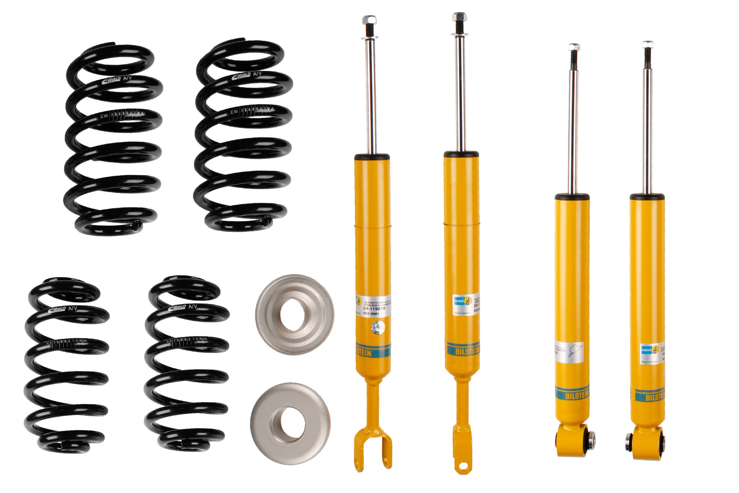 Set suspensie, arcuri elicoidale / amortizoare 46-188571 BILSTEIN