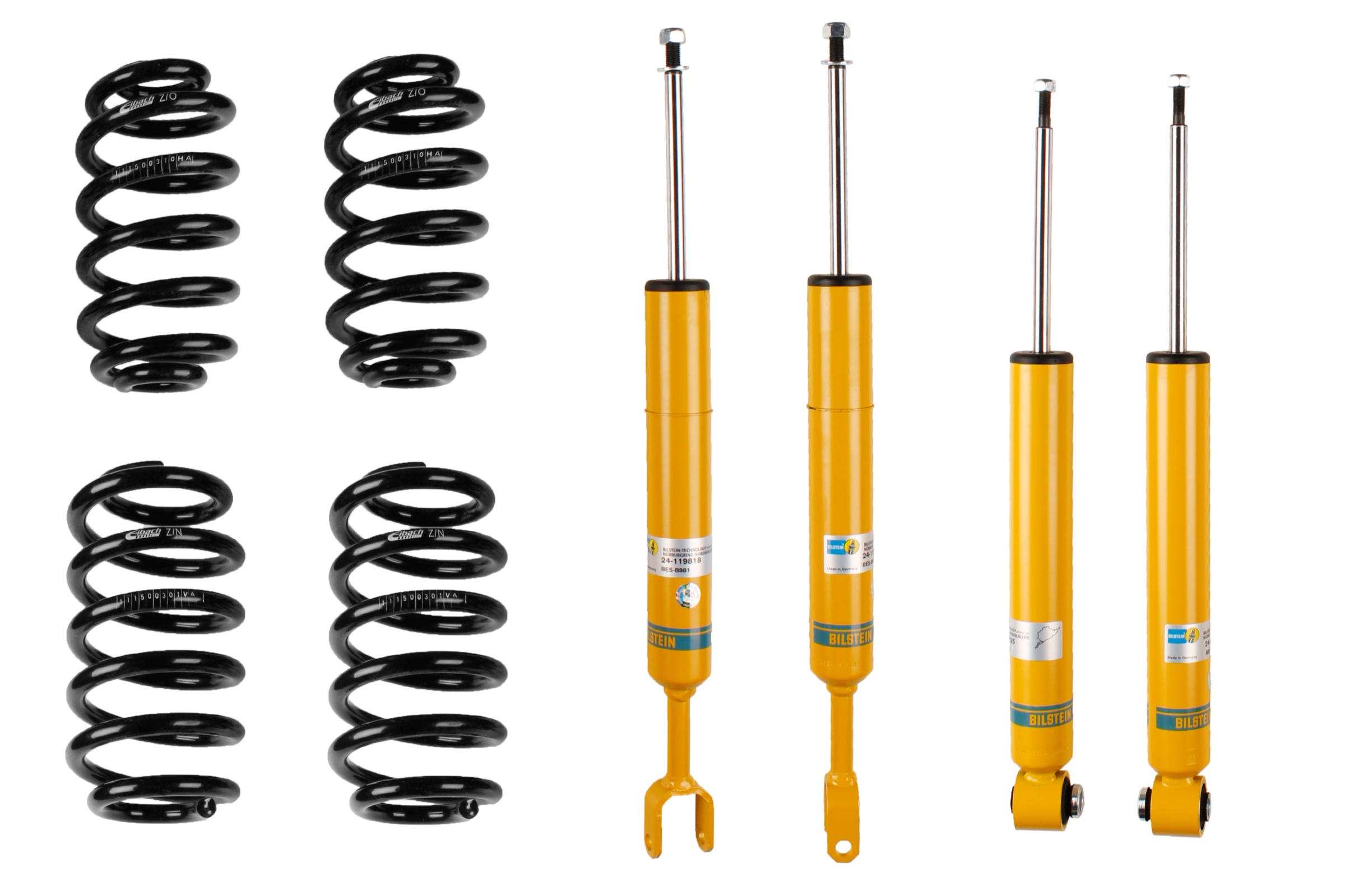 Set suspensie, arcuri elicoidale / amortizoare 46-188687 BILSTEIN
