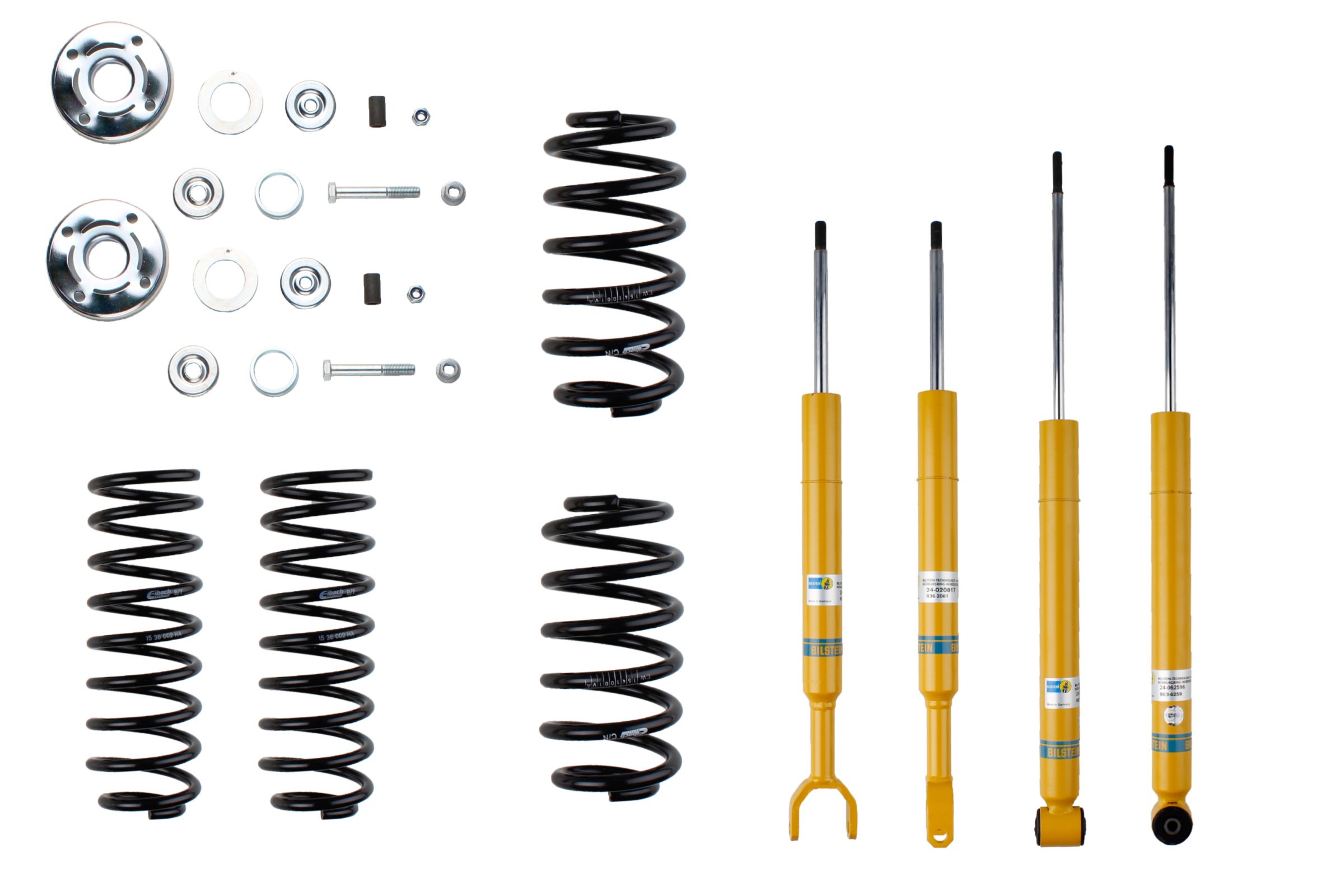 Set suspensie, arcuri elicoidale / amortizoare 46-189219 BILSTEIN