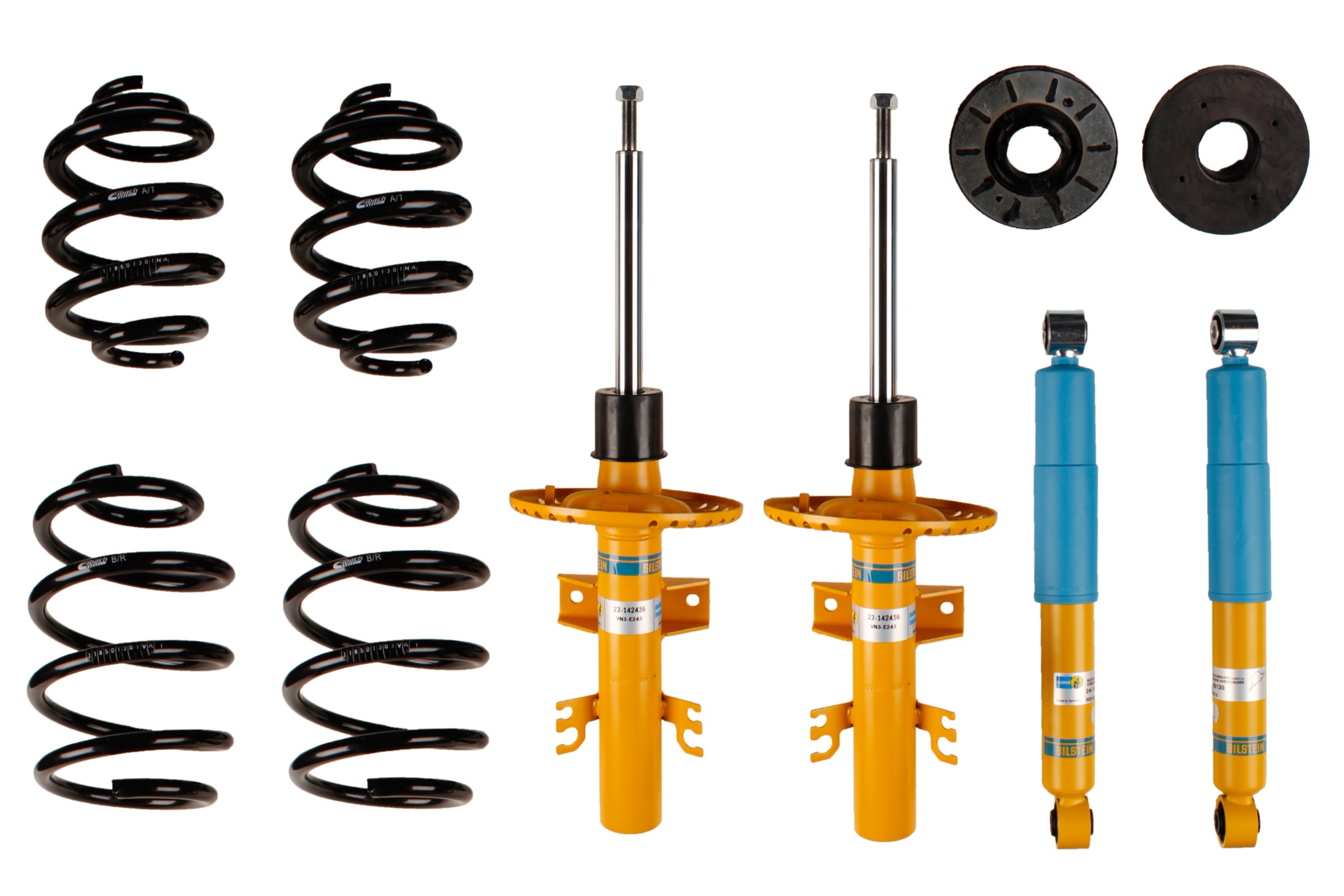 Set suspensie, arcuri elicoidale / amortizoare 46-192141 BILSTEIN