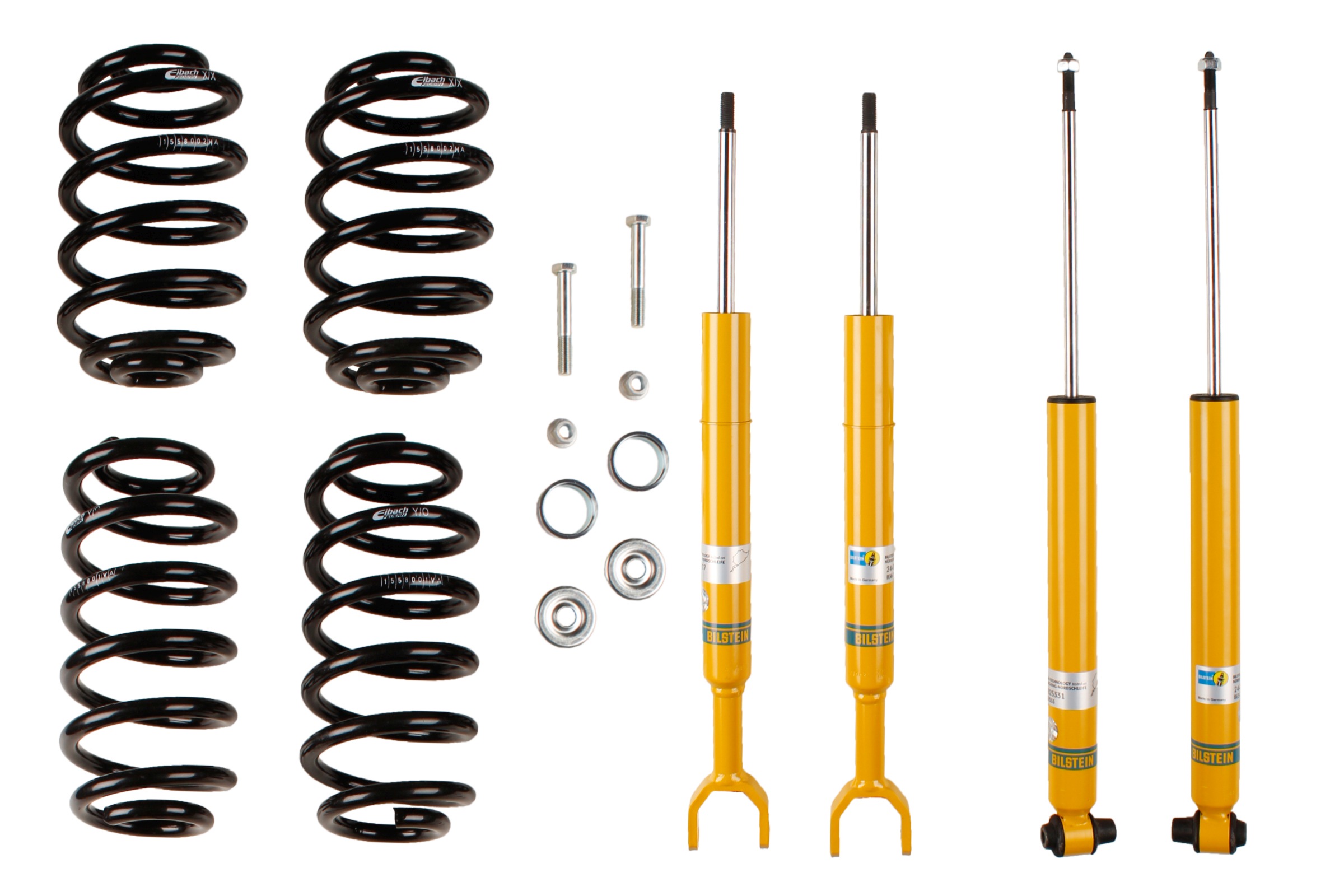 Set suspensie, arcuri elicoidale / amortizoare 46-192219 BILSTEIN