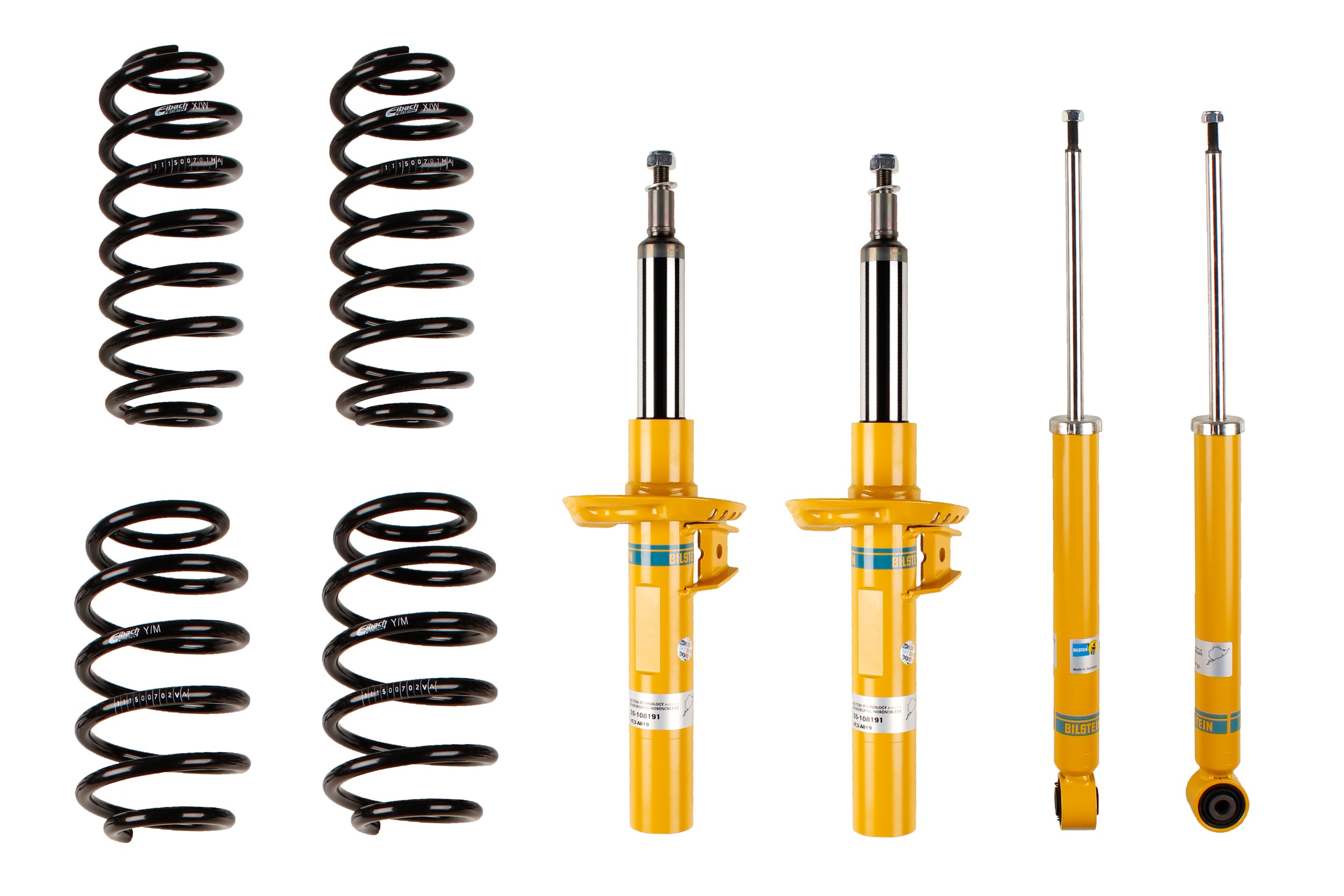 Set suspensie, arcuri elicoidale / amortizoare 46-194541 BILSTEIN