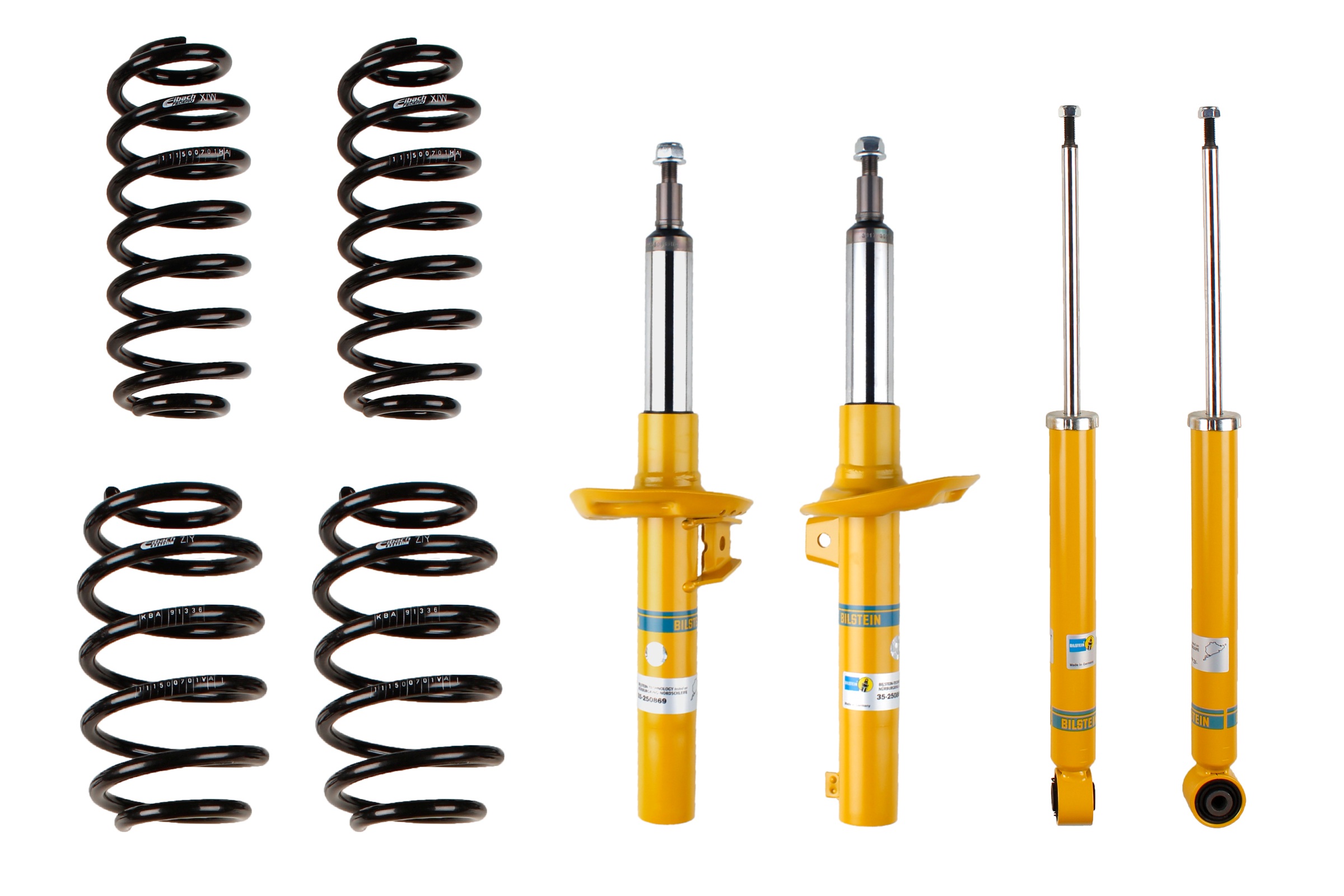 Set suspensie, arcuri elicoidale / amortizoare 46-194572 BILSTEIN
