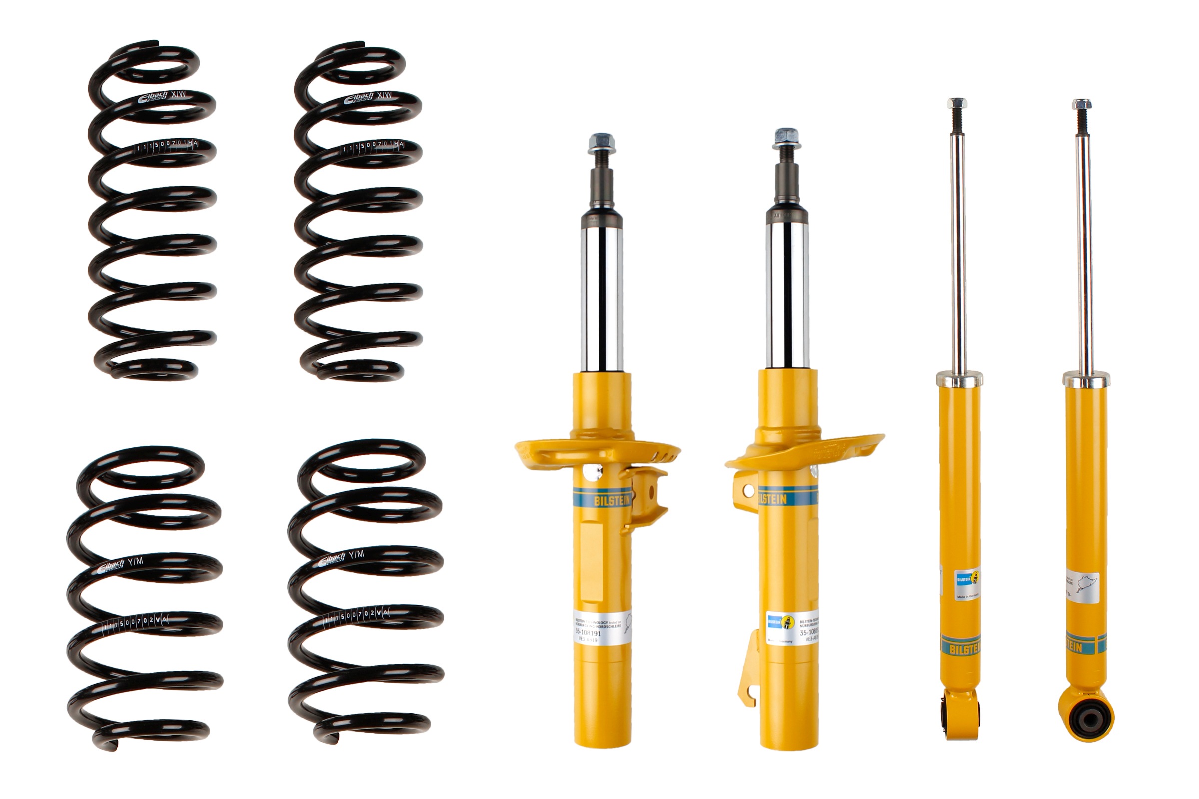 Set suspensie, arcuri elicoidale / amortizoare 46-194589 BILSTEIN