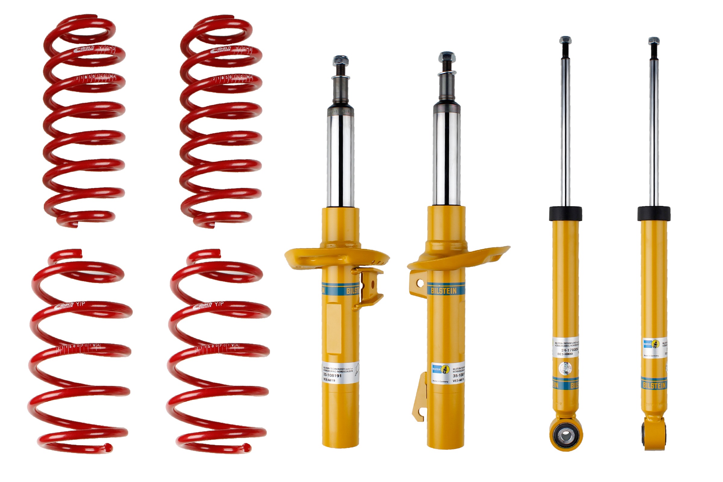 Set suspensie, arcuri elicoidale / amortizoare 46-194909 BILSTEIN