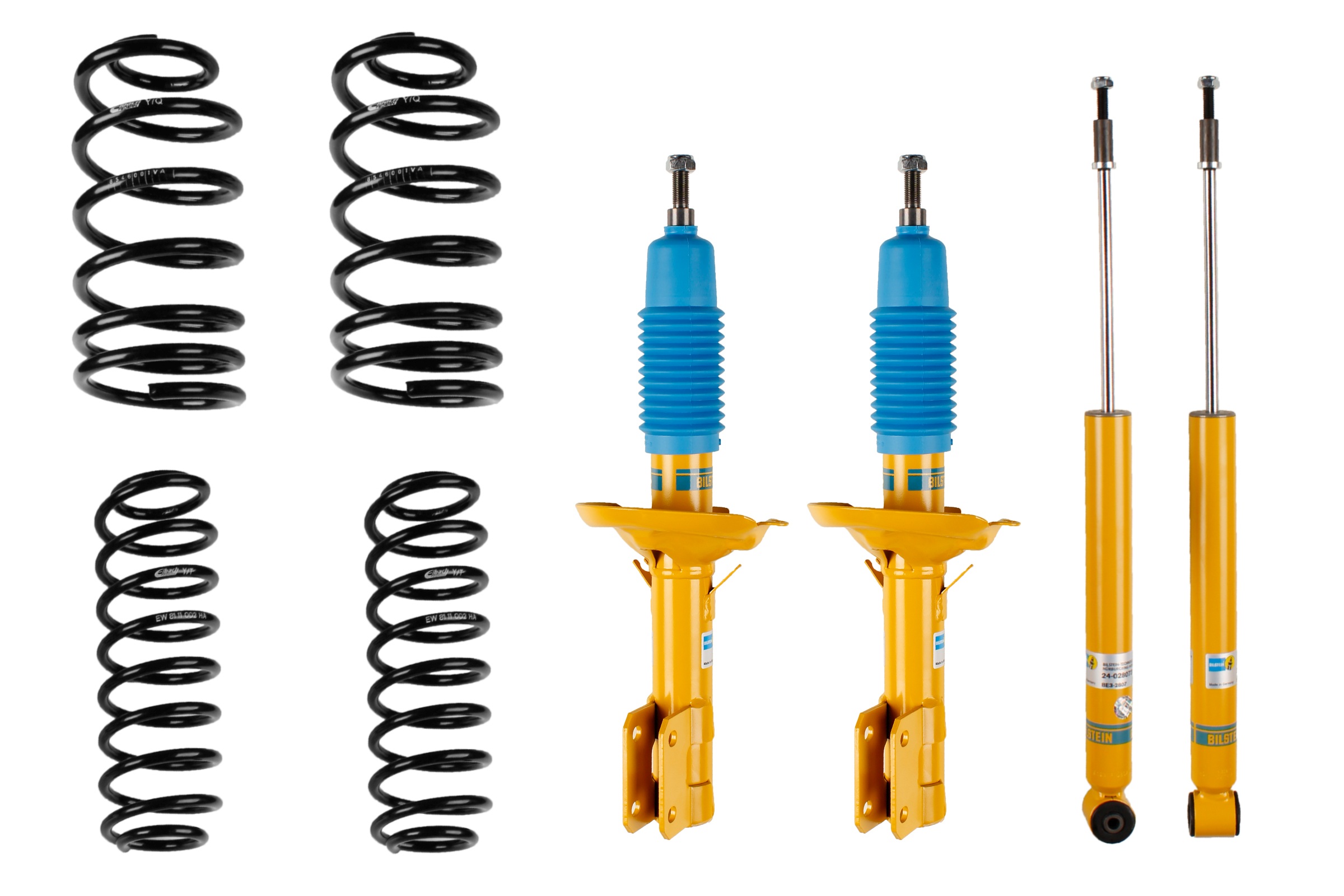 Set suspensie, arcuri elicoidale / amortizoare 46-256720 BILSTEIN