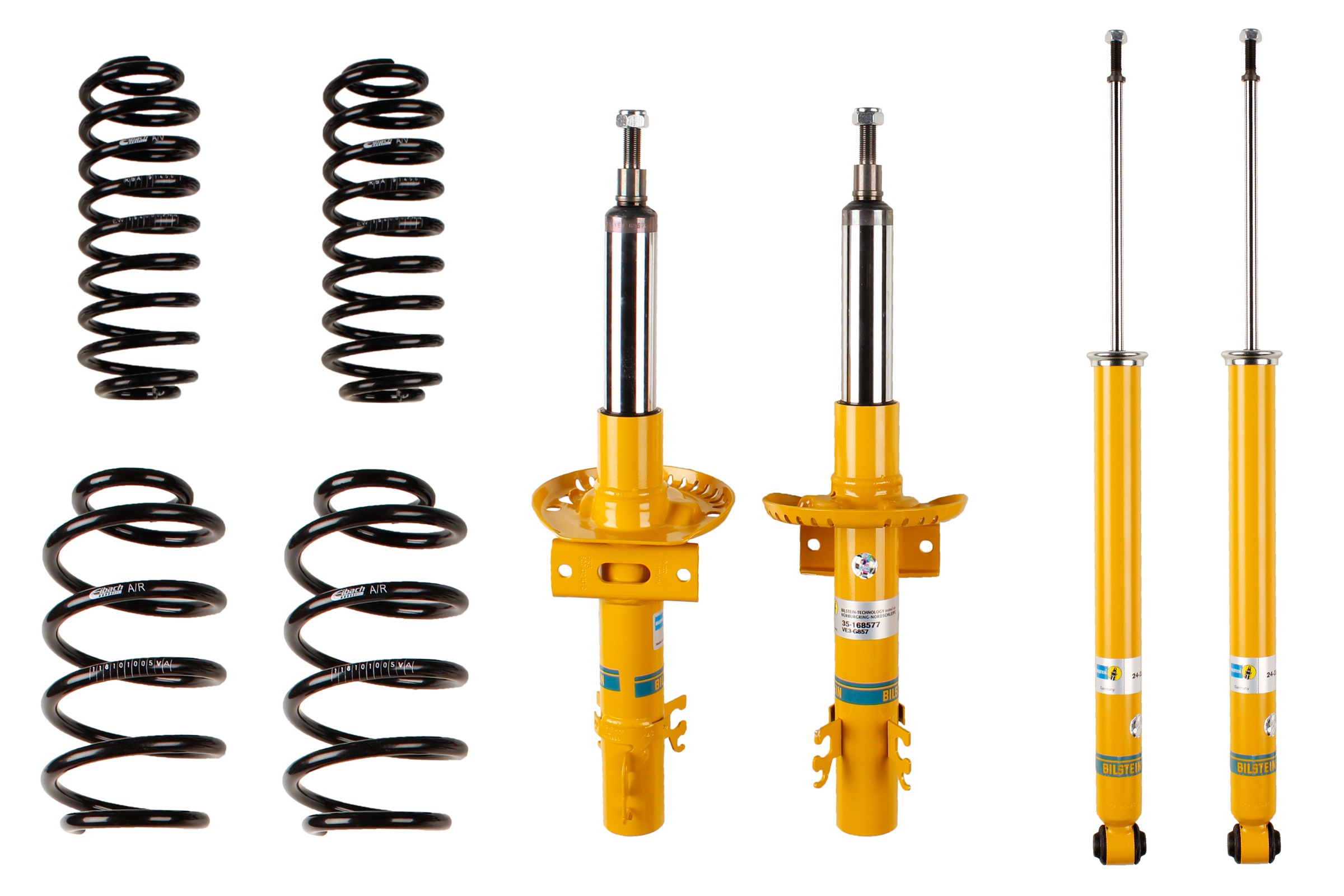 Set suspensie, arcuri elicoidale / amortizoare 46-259066 BILSTEIN