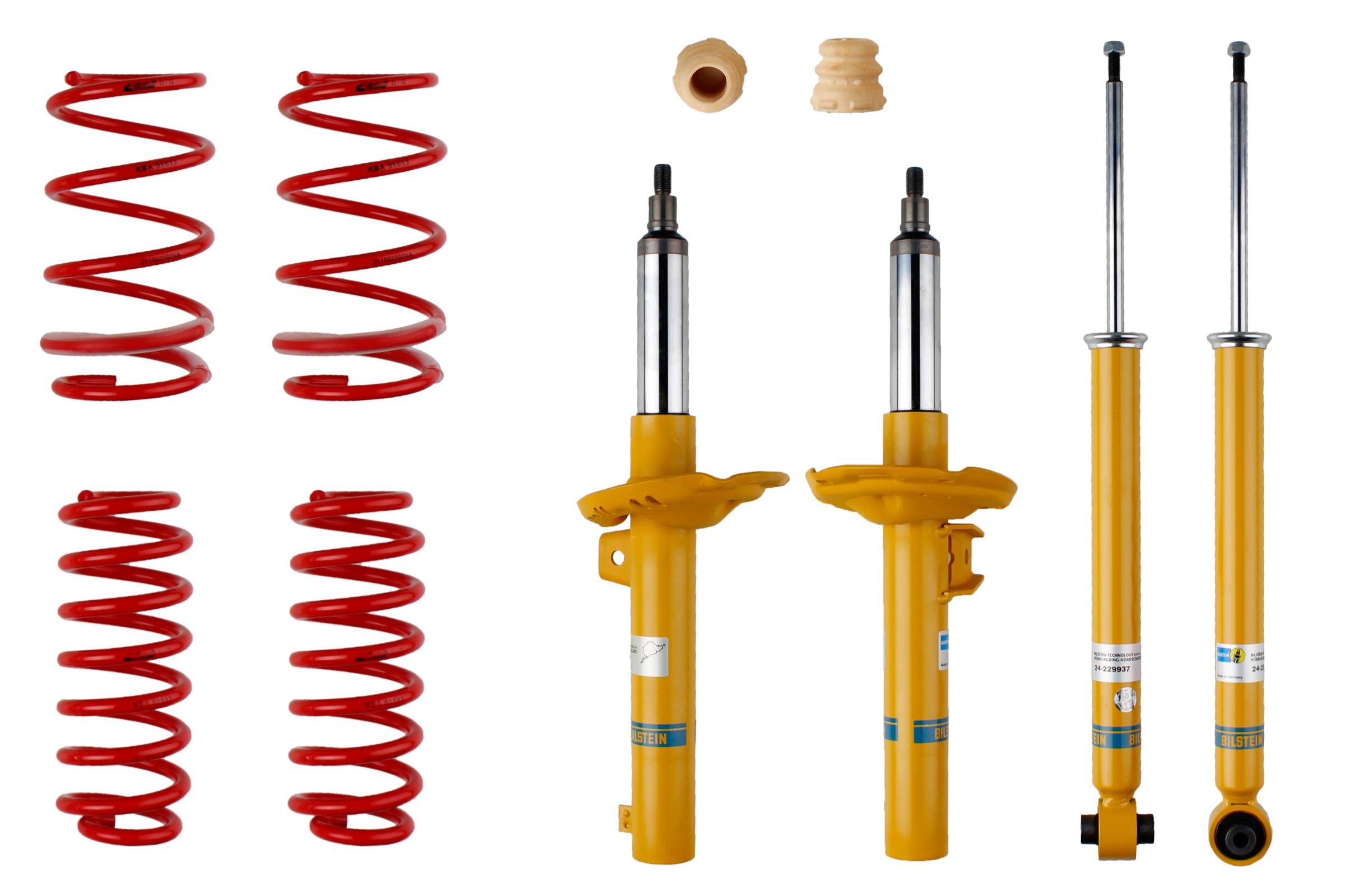 Set suspensie, arcuri elicoidale / amortizoare 46-259882 BILSTEIN