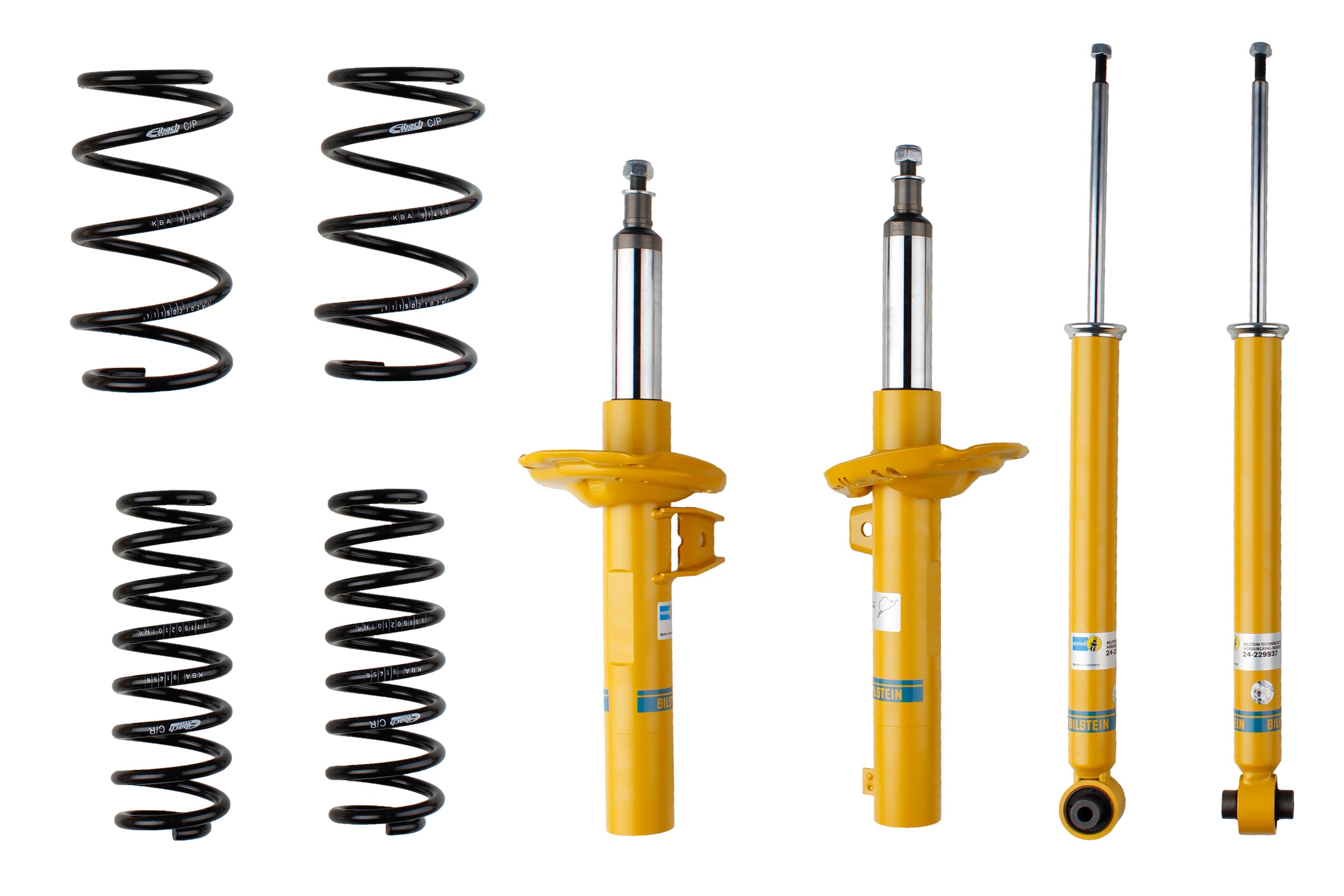 Set suspensie, arcuri elicoidale / amortizoare 46-261236 BILSTEIN