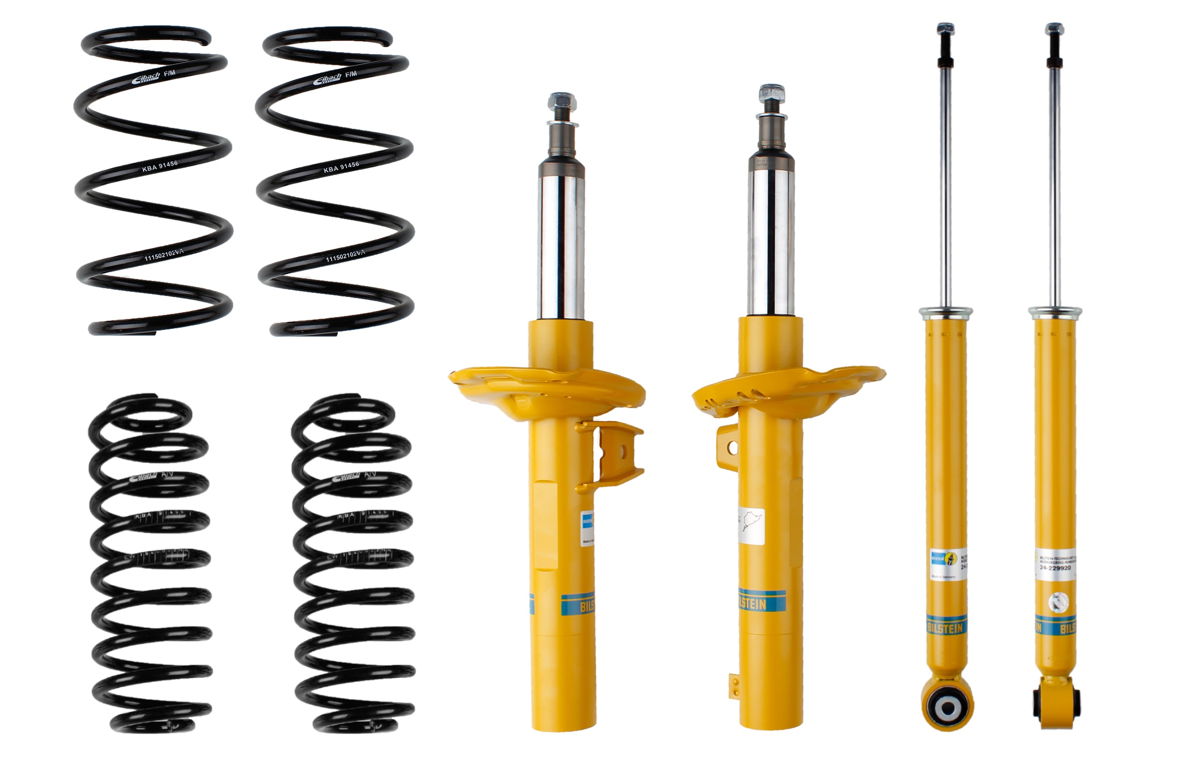 Set suspensie, arcuri elicoidale / amortizoare 46-261304 BILSTEIN