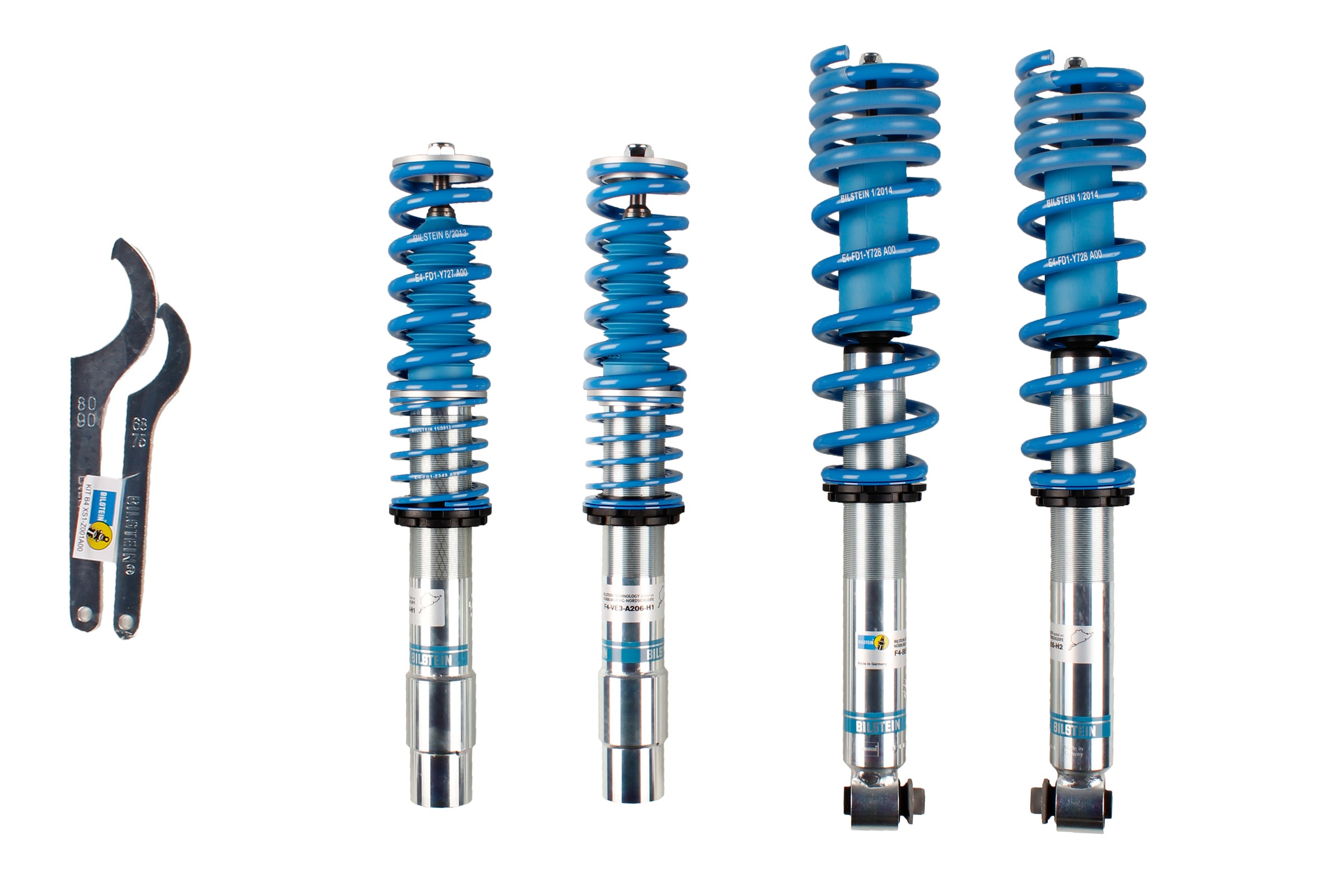 Set suspensie, arcuri elicoidale / amortizoare 47-100763 BILSTEIN