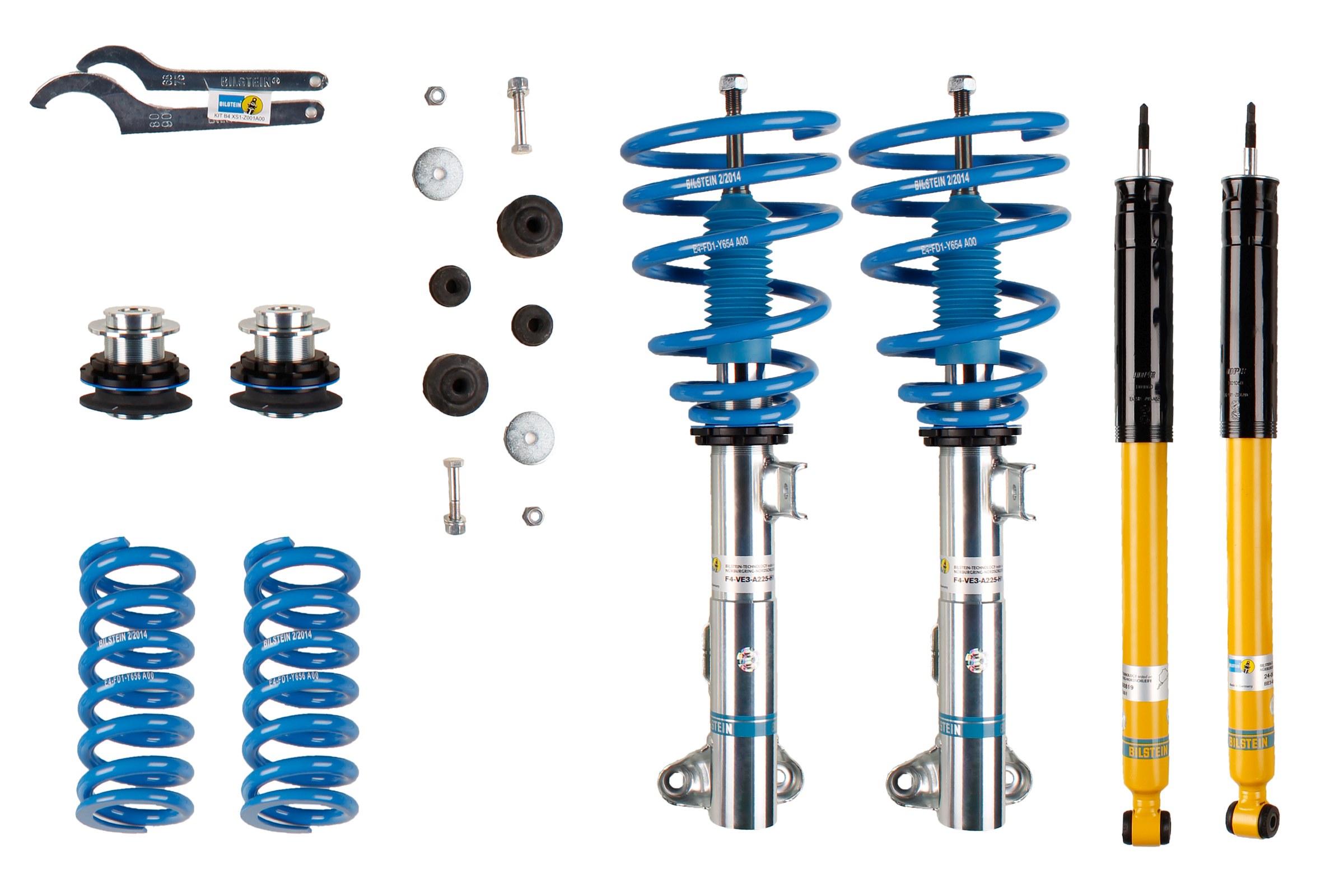 Set suspensie, arcuri elicoidale / amortizoare 47-100770 BILSTEIN