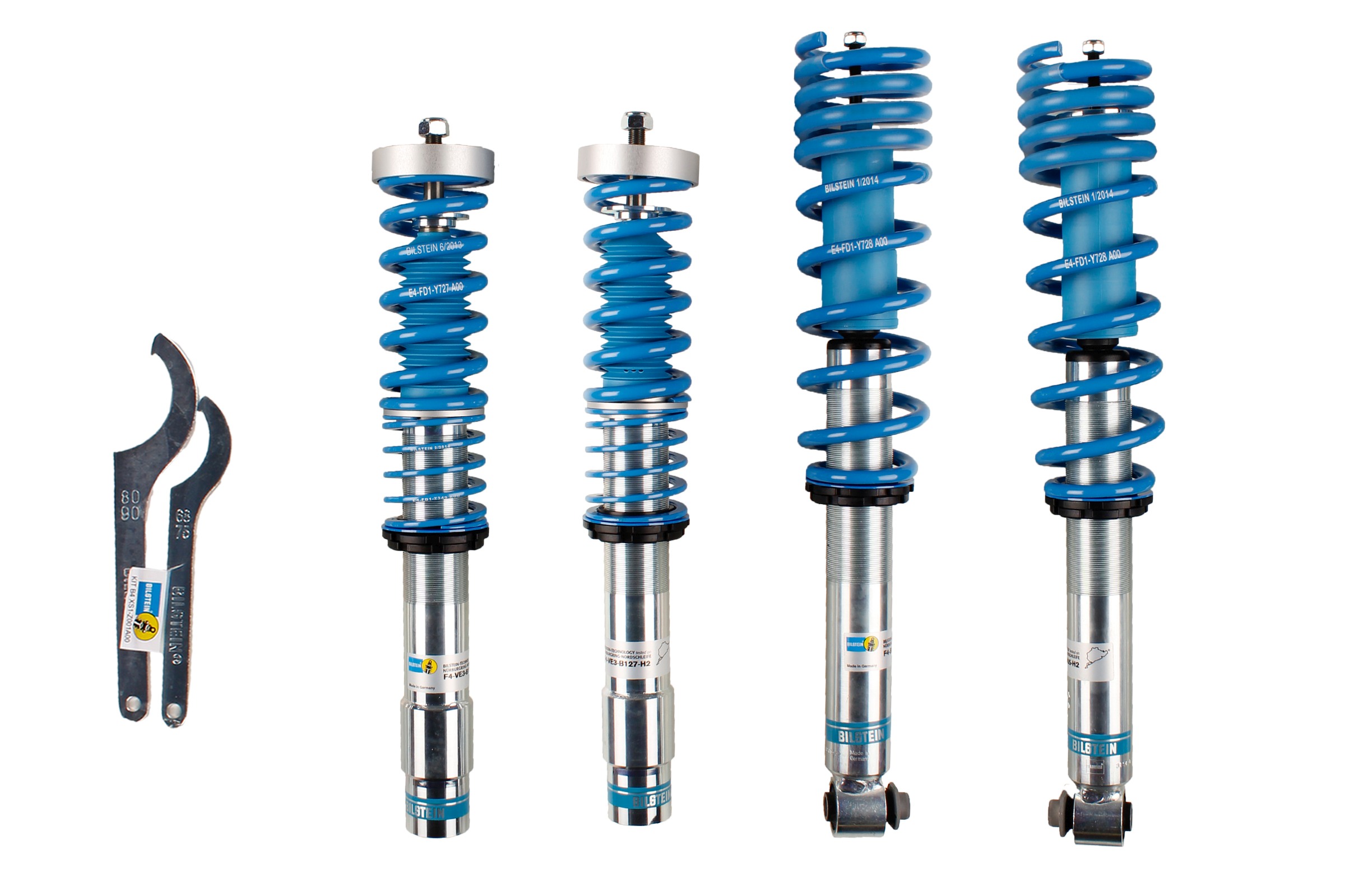 Set suspensie, arcuri elicoidale / amortizoare 47-111264 BILSTEIN