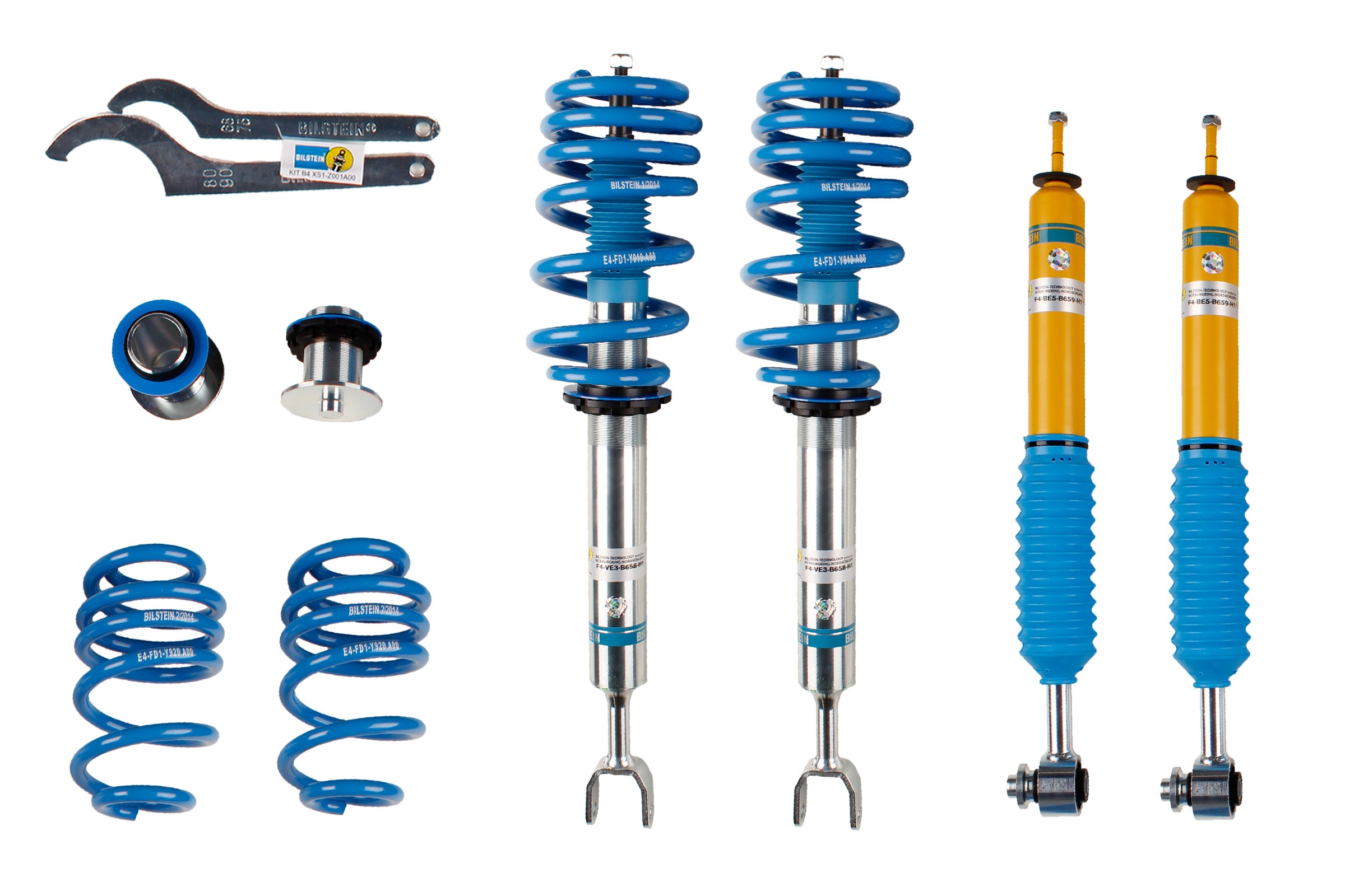Set suspensie, arcuri elicoidale / amortizoare 47-116573 BILSTEIN