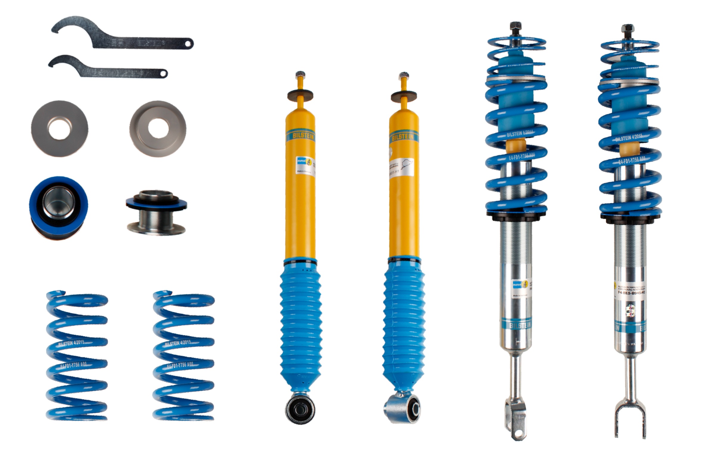 Set suspensie, arcuri elicoidale / amortizoare 47-119444 BILSTEIN